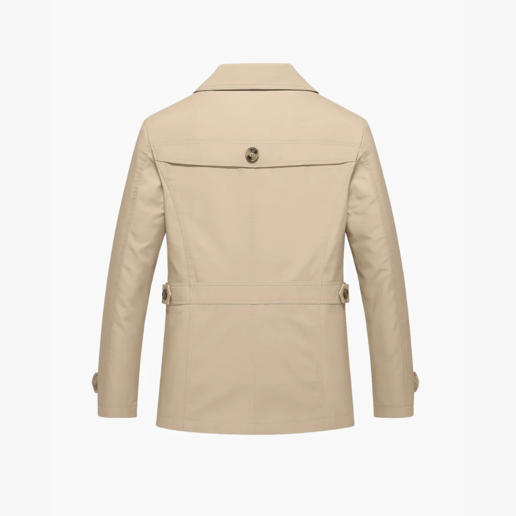 Trench homme classique et raffiné