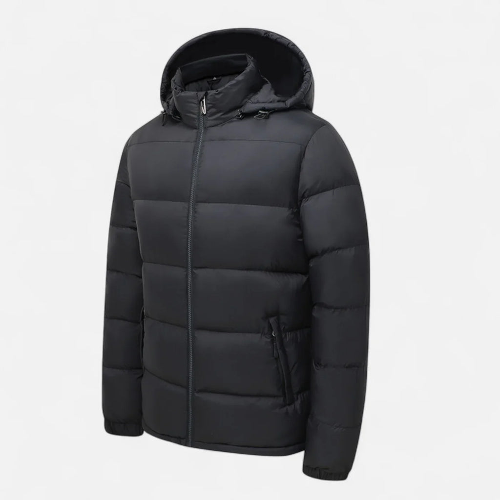 Veste matelassée à capuche pour homme